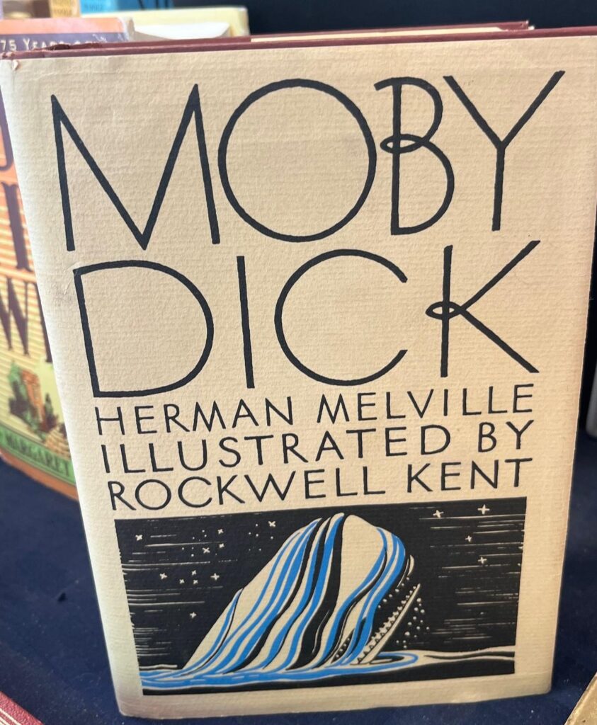 Herman Melville, Moby Dick, illustrated by Rockwell Kent.